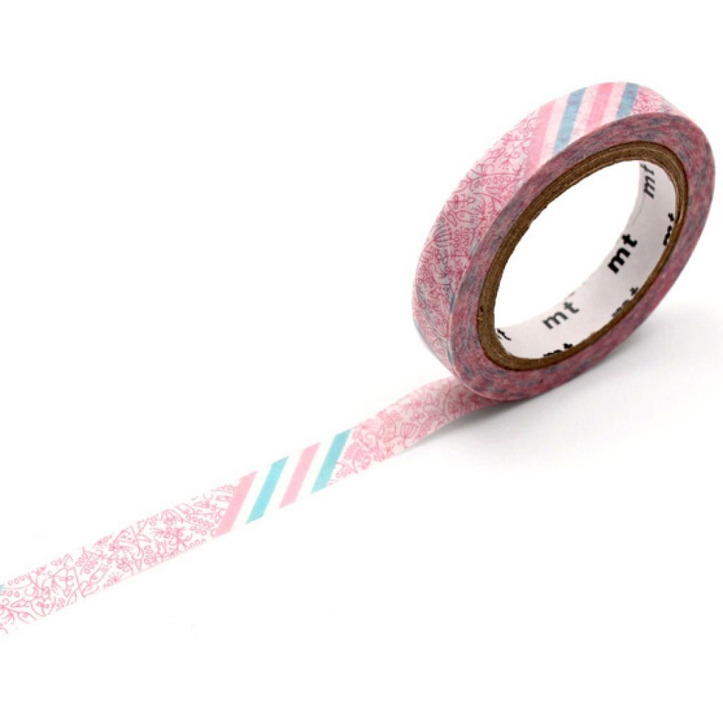 washi-pink-flower-stripe-mt-betinashop_alz