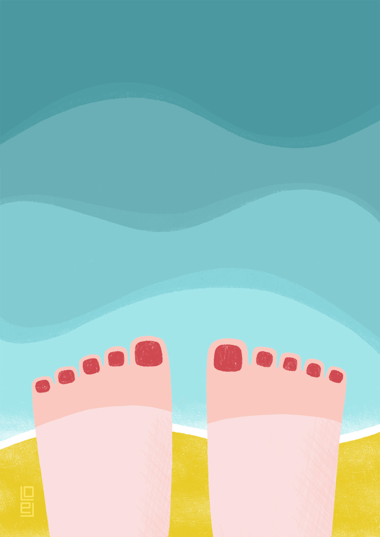 lámina-a5-pies-playa-studio-lalole-betina-shop_alz