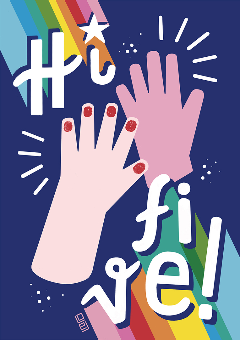 lámina-a5-hi-five-studio-lalole-betina-shop_alz